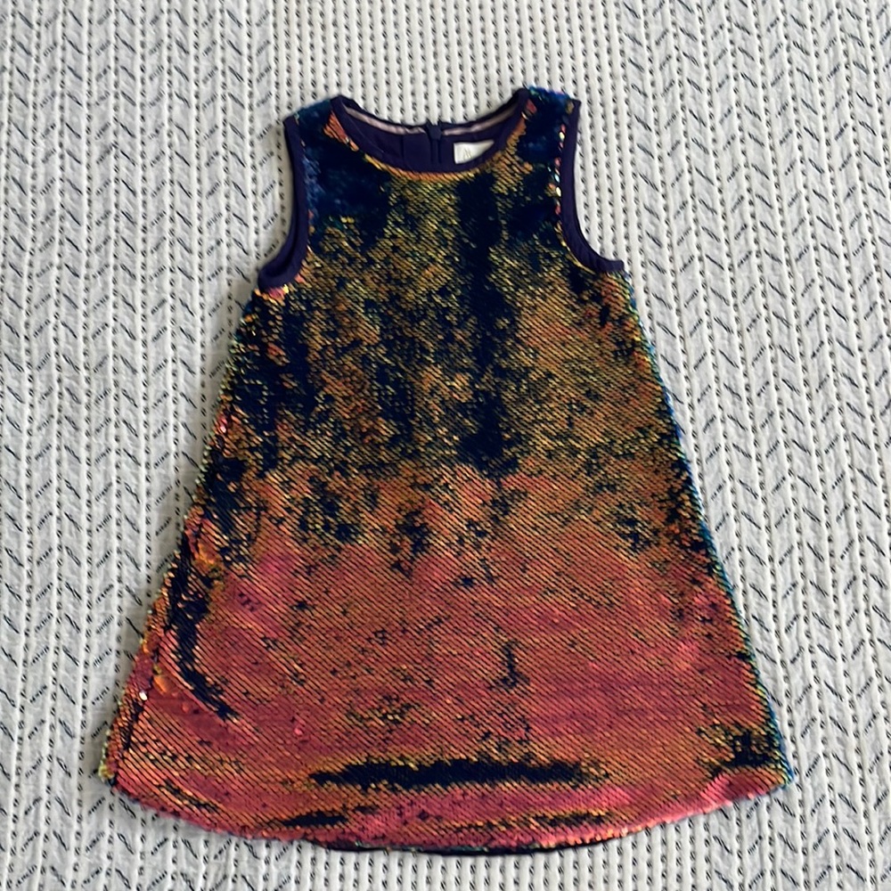 Mini Boden Flippy Sequin Dress
